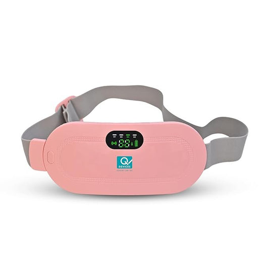 Period Cramping Pain Relief Belt – Soothing Heat & Vibration for Period Pain - Rechargeable